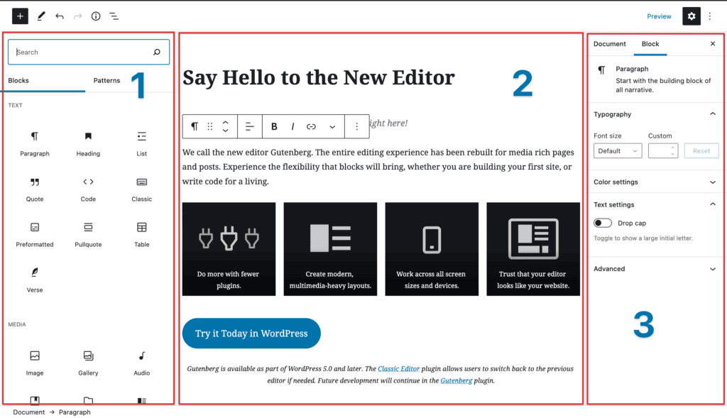 the-block-editor