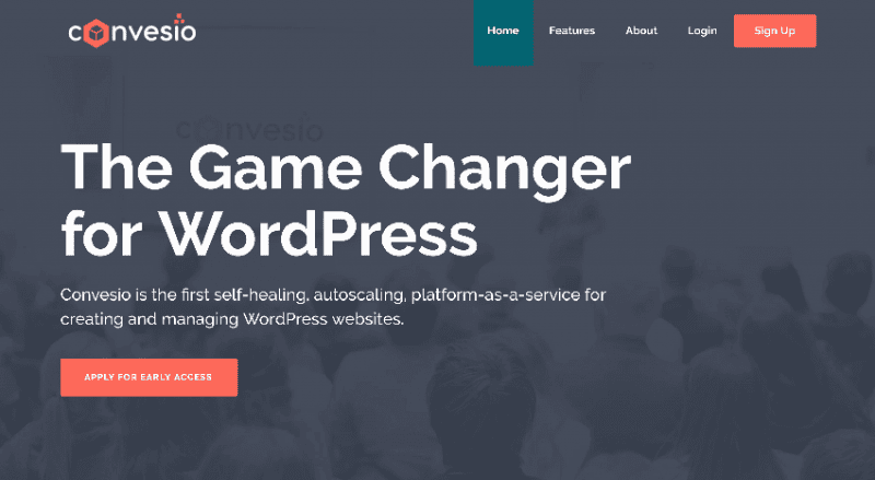 convesio Hosting platform