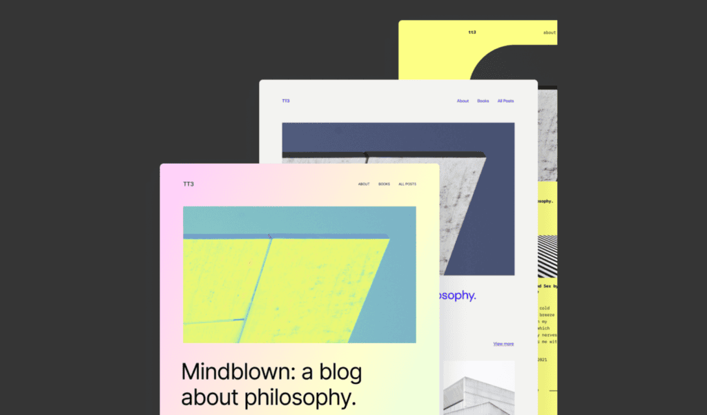 new WP theme