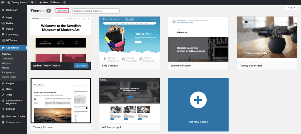 wordpress-dashboard-appearances-themes