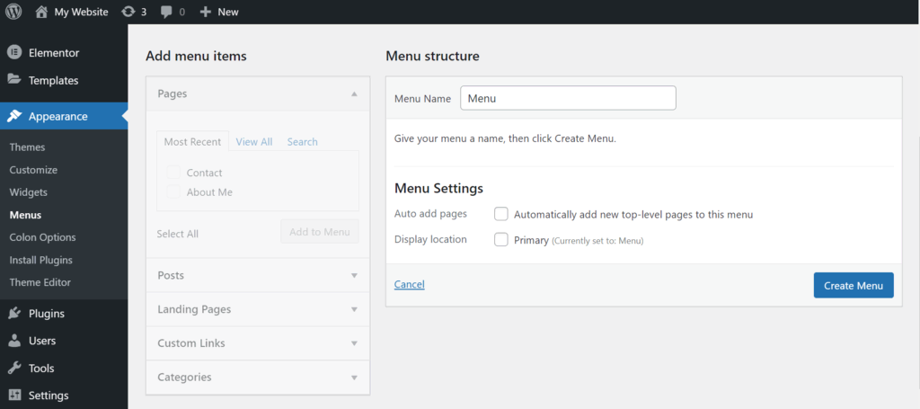 creating-wordpress-menu