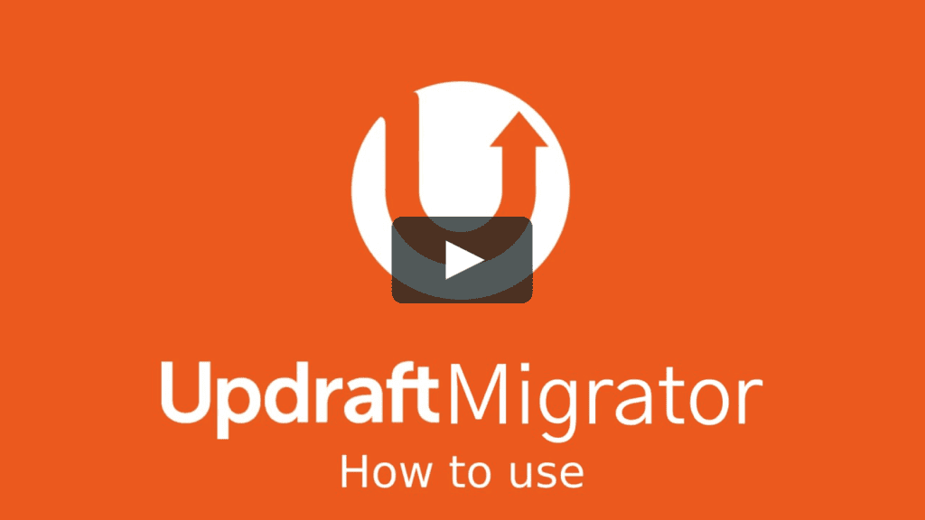 Updraft Migrator