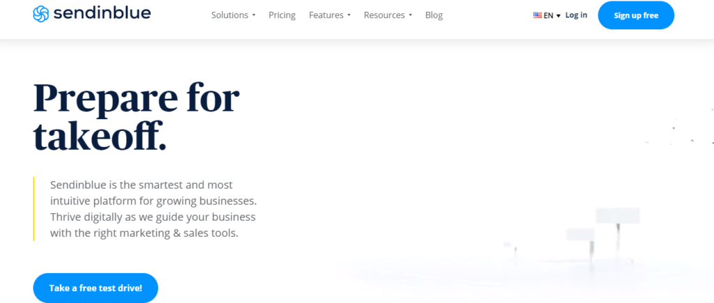 Sendinblue offers right marketing and sales tools 