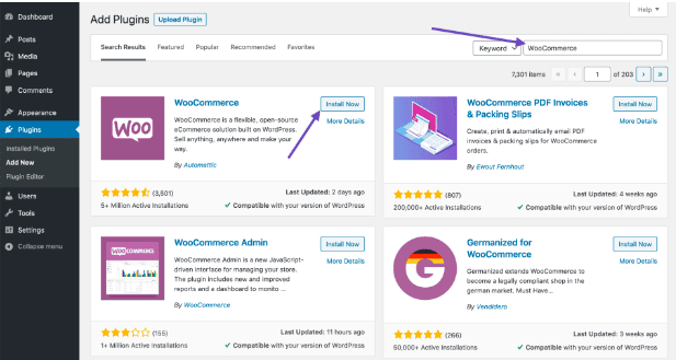 Set up your WooCommerce 