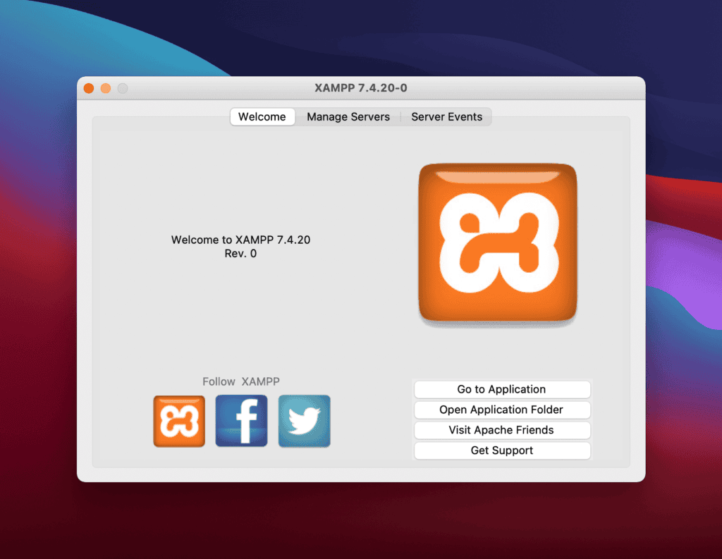 Using XAMPP