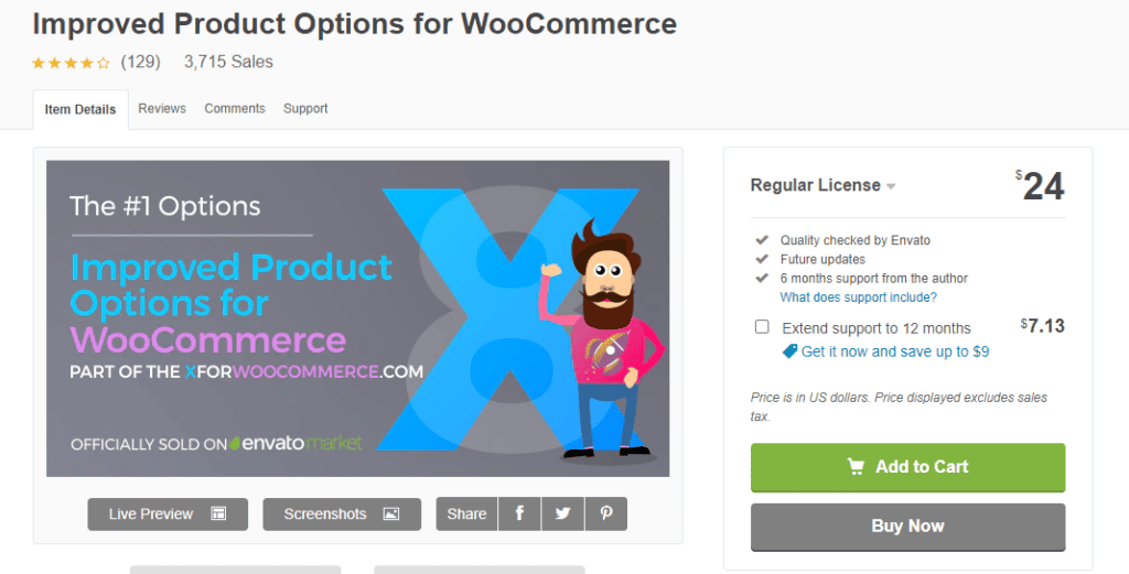 Improved Product Options for WooCommerce