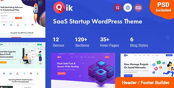 qik-saas-elementor-wordpress-theme
