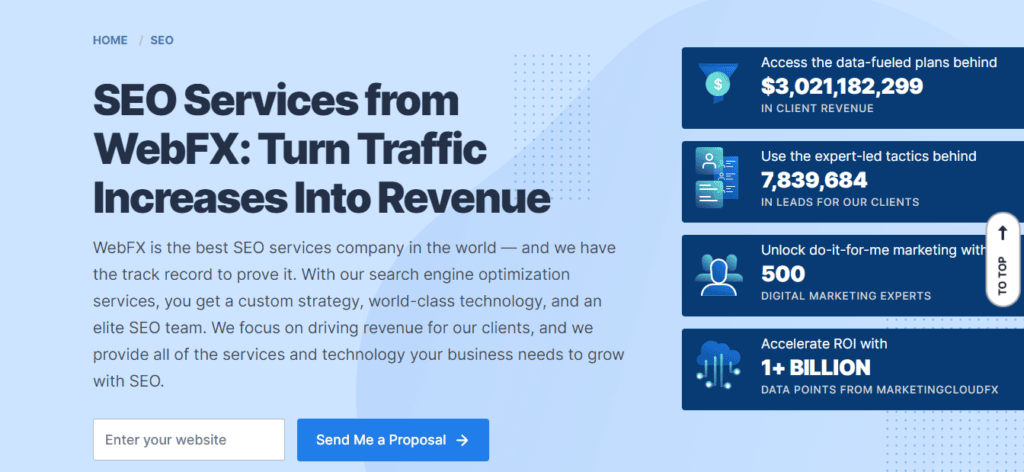 Managed SEO service providers
