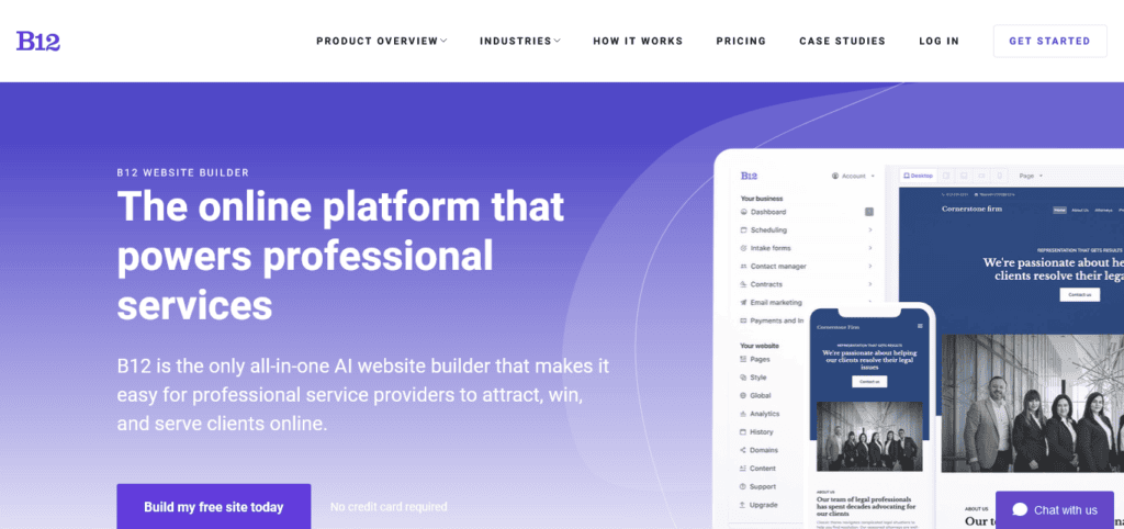 B12-all-in-one-ai-website-builders