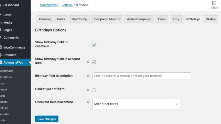 automate woo features