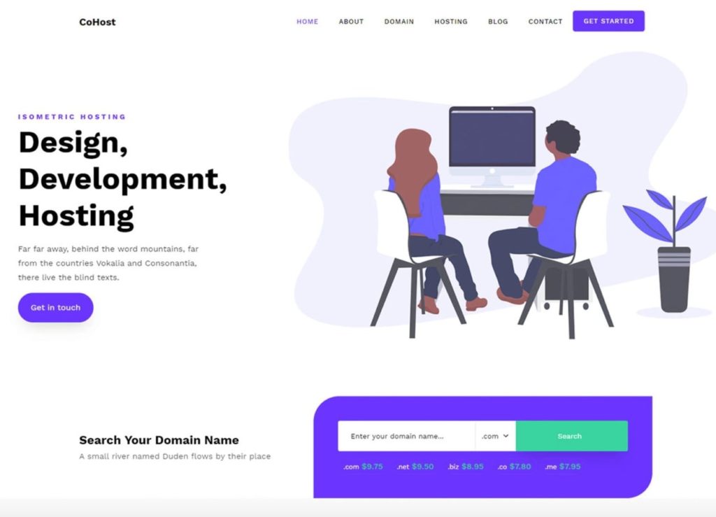 CoHost - corporate website theme