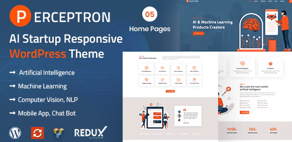 Perceptron-AI-Startup-WordPress-Theme