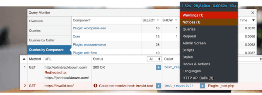 Check for any bloated plugins to fix slow wordpress 