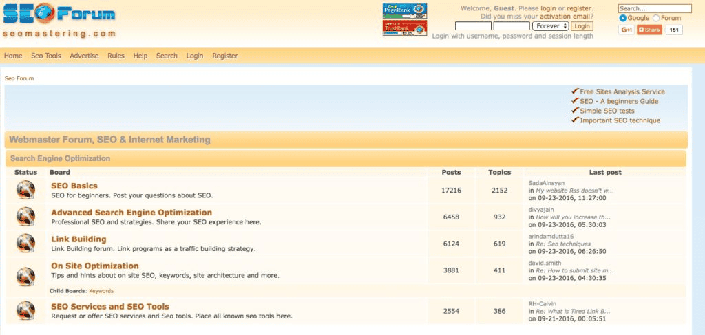 SEO Mastering Forum