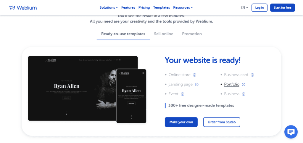 weblium-website-builder