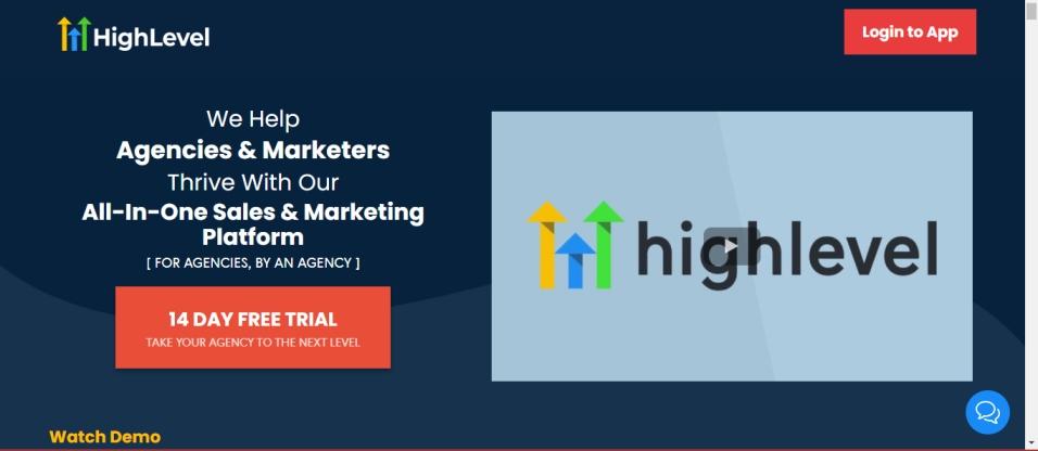 GoHighLevel - white label website builder
