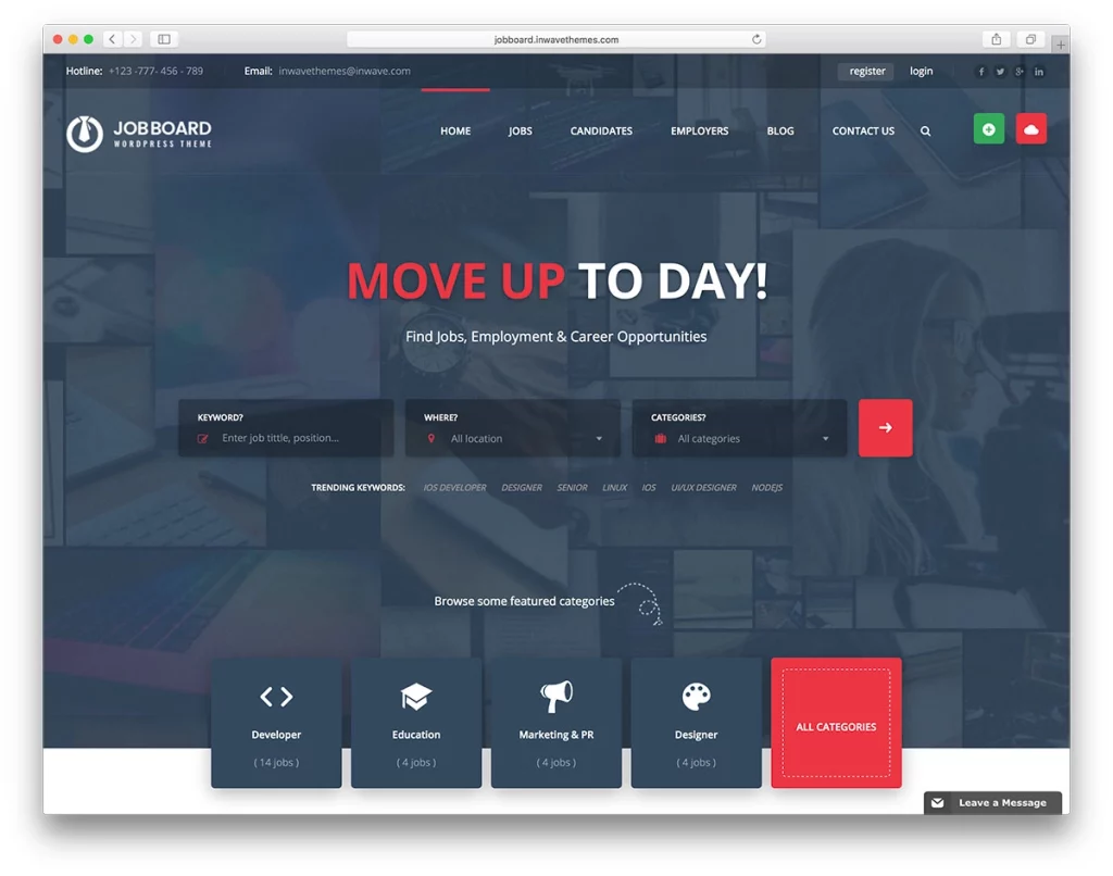 Wordpress recruitment-themes