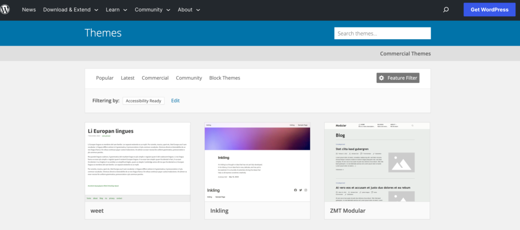 wordpress-accessibility-themes