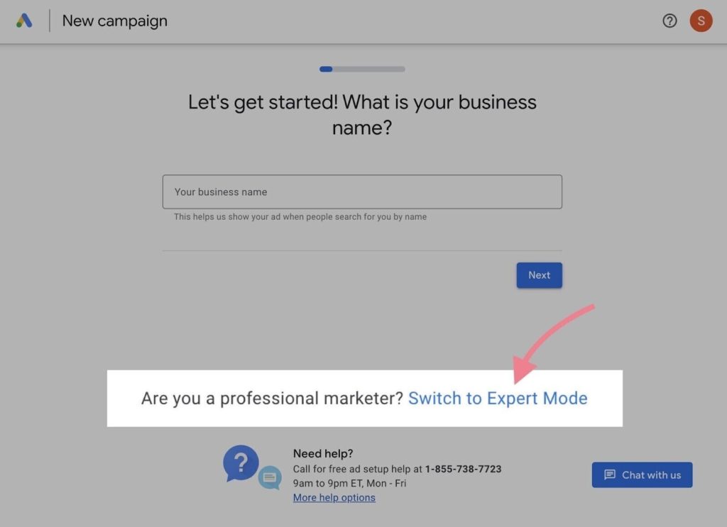 create an account with campaign