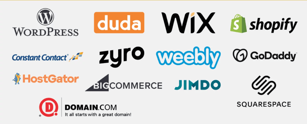 Fitness website builders