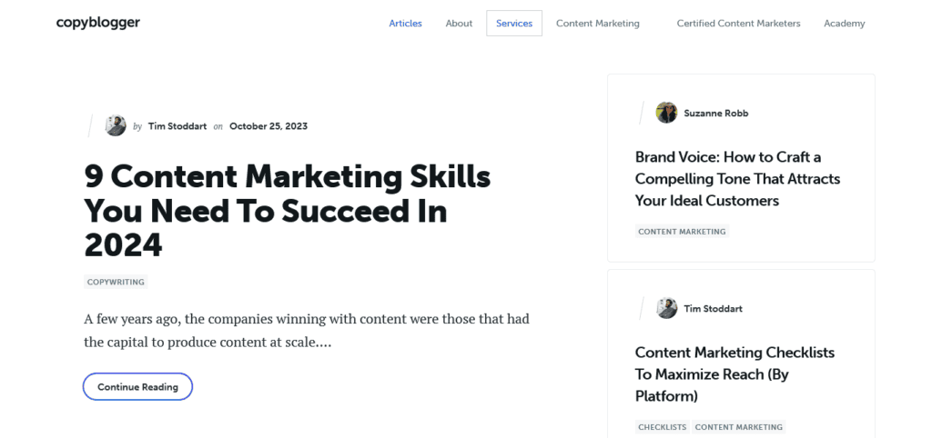 copyblogger-content-marketing-wordpress-site-example