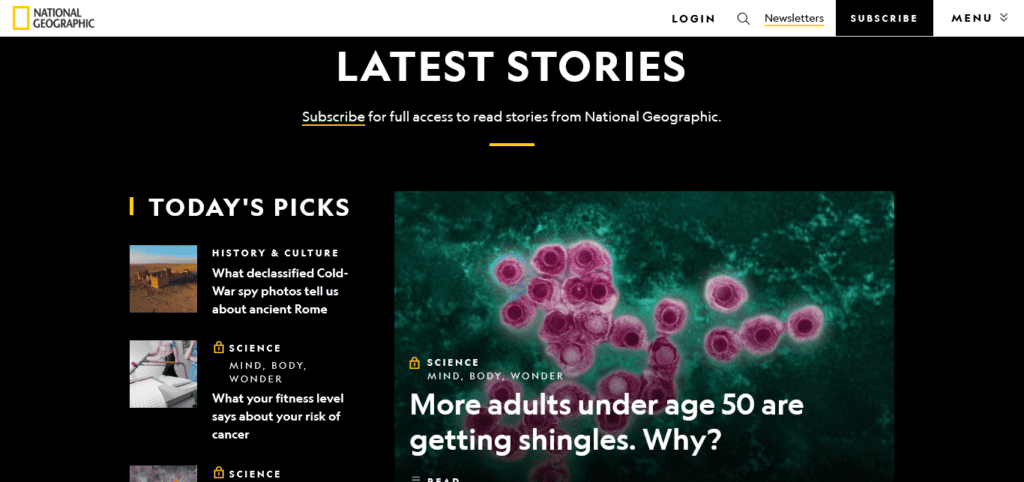 nationalgeographic-example-best-wordpress-site