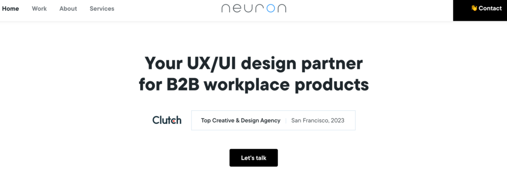 neuron-b2b-web-design-agency