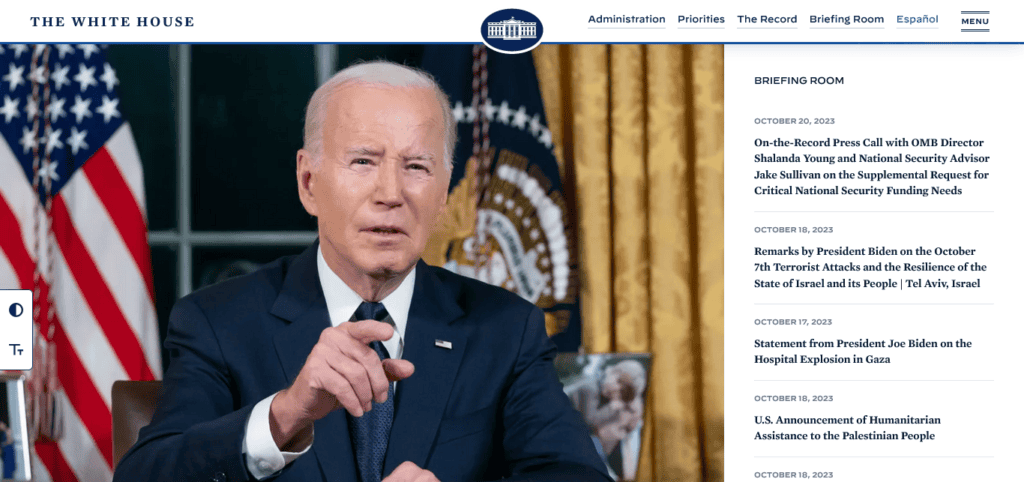 whitehouse-government-wordpress-website-example