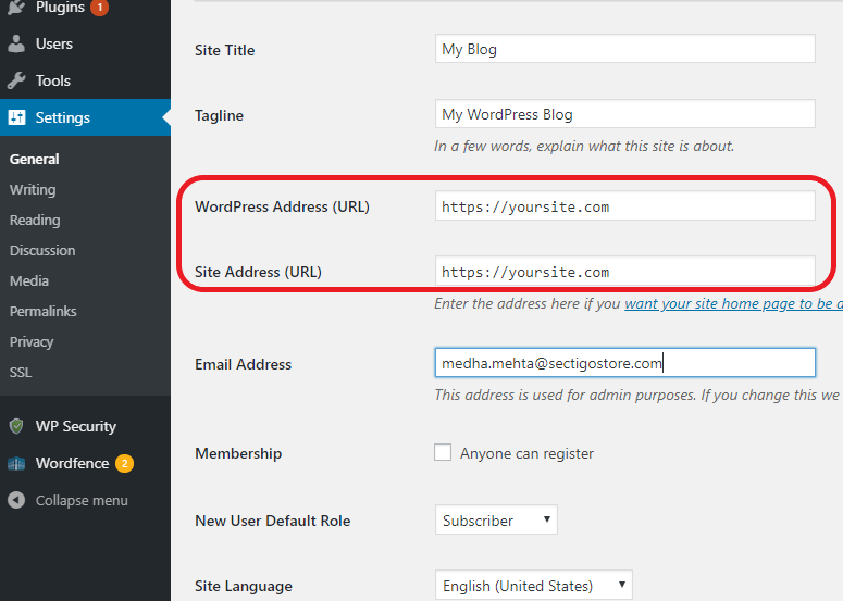 SSL Encryption