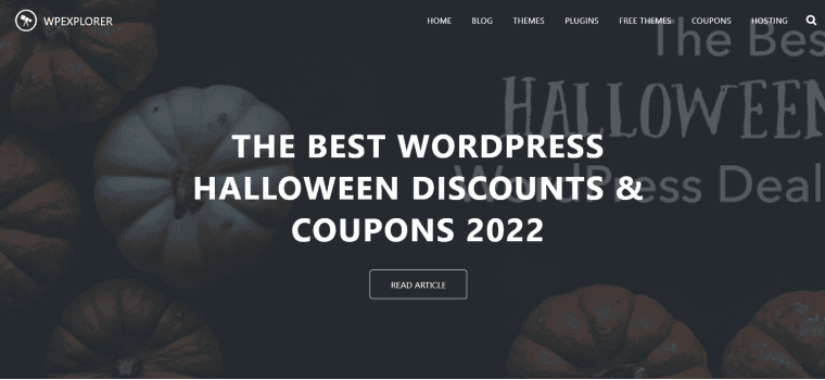 WP Explorer - wordpress blogs follow