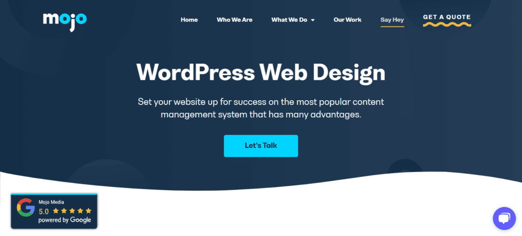 mojo-agency-wordpress-web-design