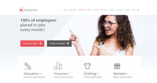 Candidate-Employment-WordPress-Theme