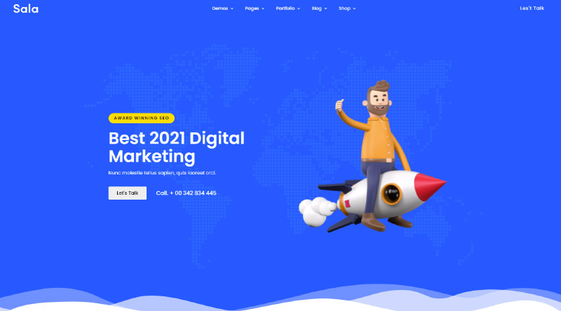 Sala-WordPress-Theme