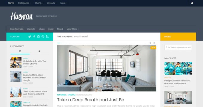 Hueman Best Free WordPress Themes