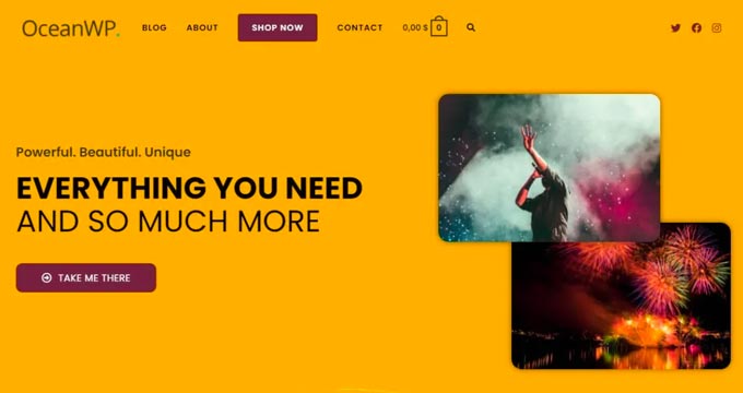 OceanWP Best Free WordPress Themes