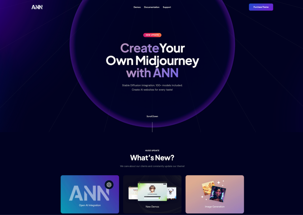 ANN – Artificial Neural Network AI WordPress Theme