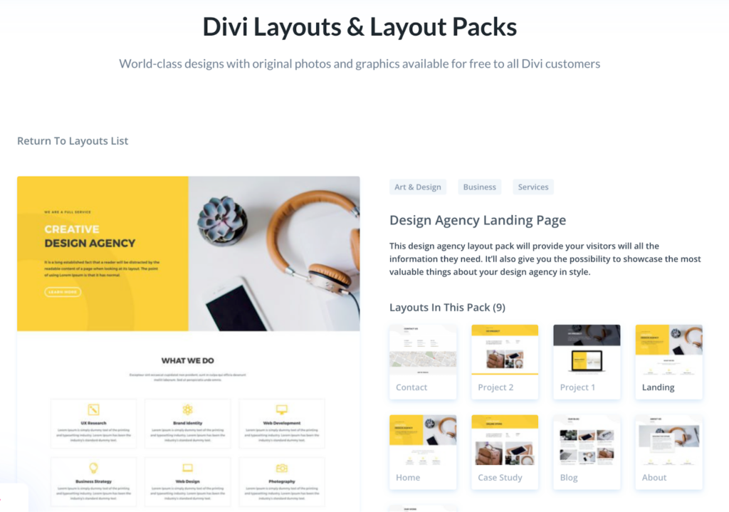 Divi Layouts-psd-to-wordpress-theme-conversione