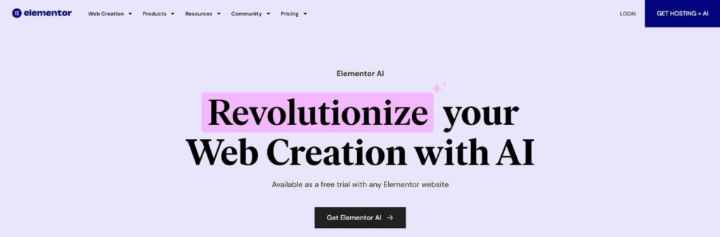 Elementor - premium-ai-wp-theme