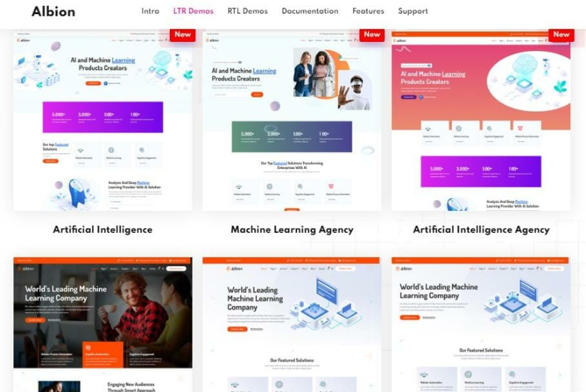 Albion - premium-ai-wp-theme