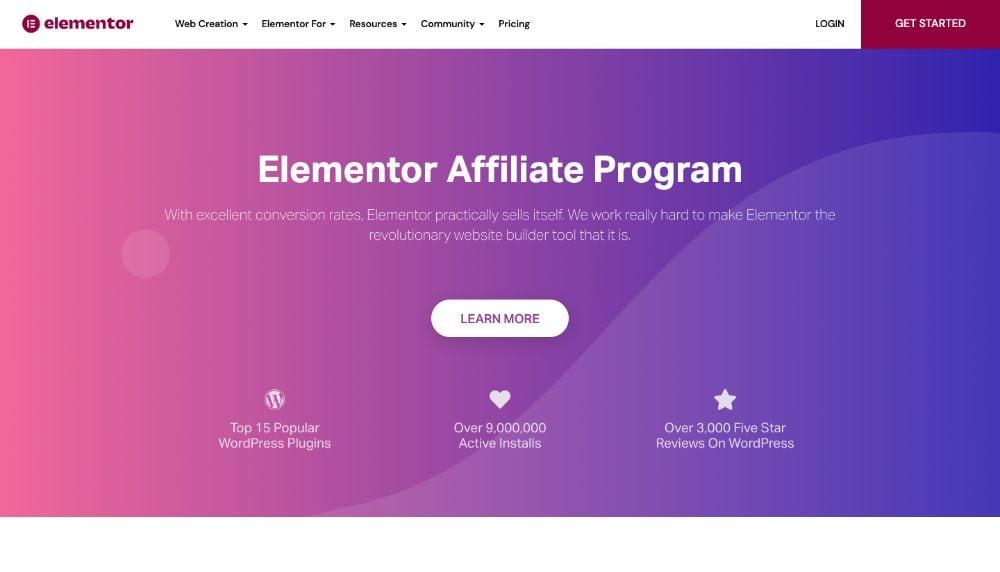 Elementor Affiliate Program