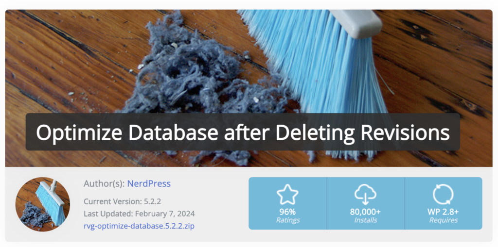Post Revision History for WordPress database performance