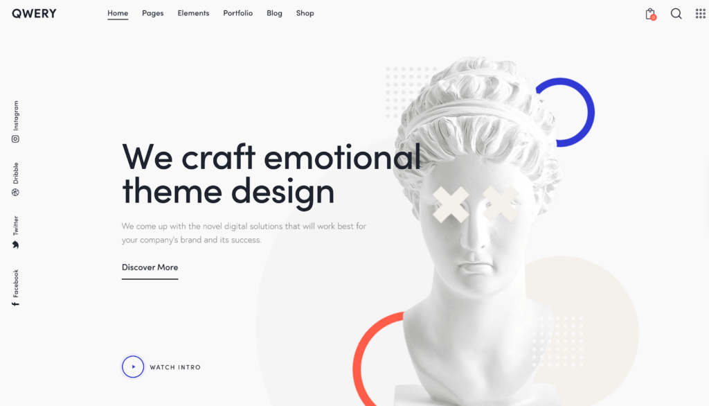 Qwery – Multi-Purpose Business WordPress Theme
