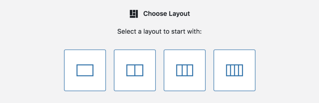 WordPress layout