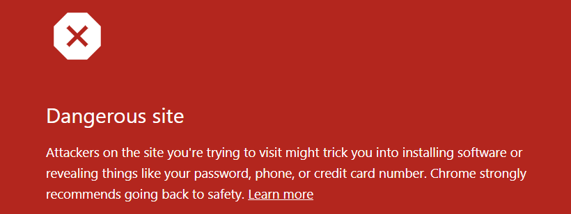 dangerous-site-warning