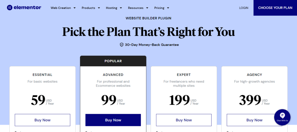 elementor-pricing