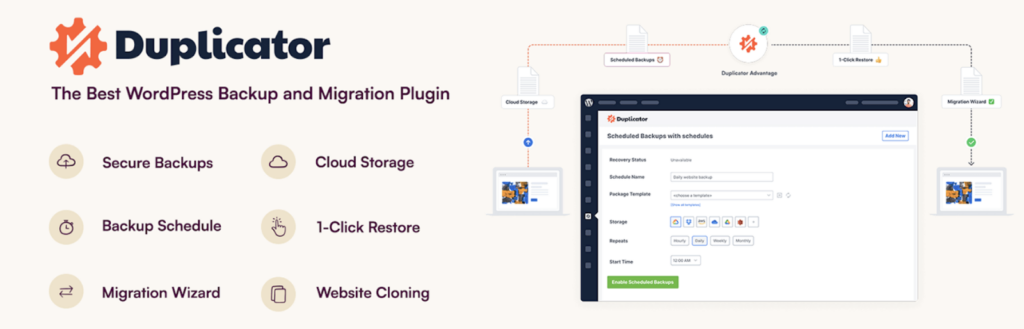 Duplicator white label migration services