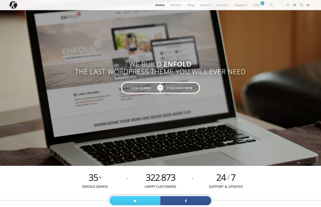 Enfold themes for small businesses