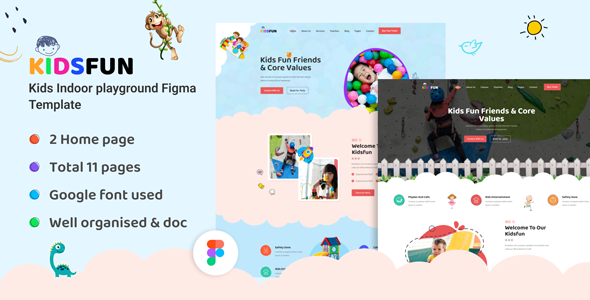 kids party planner WordPress themes