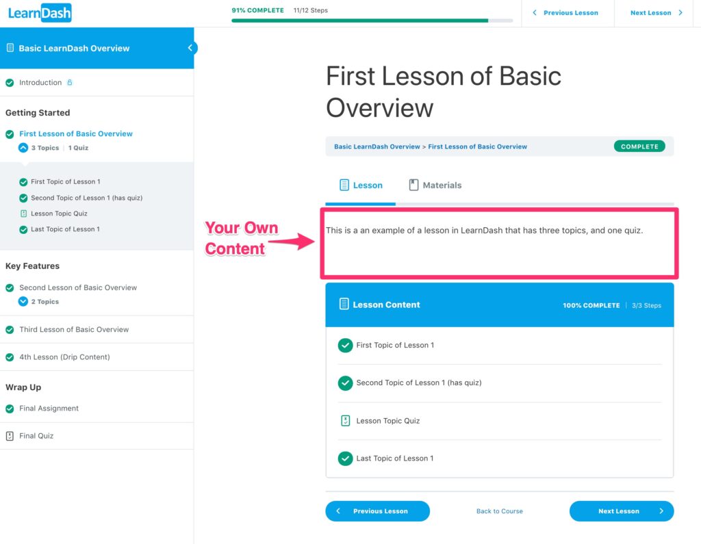 LearnDash vs.Teachable: Design