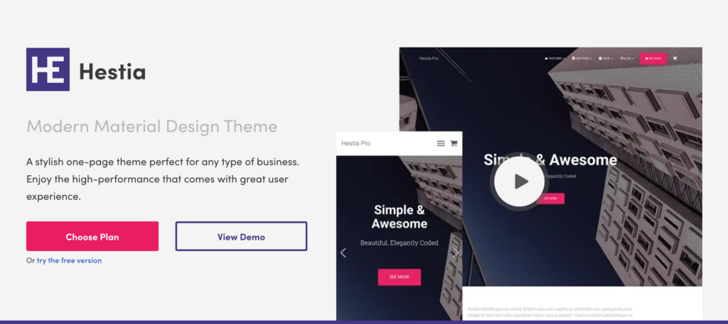 hestia-yoga-wordpress-themes